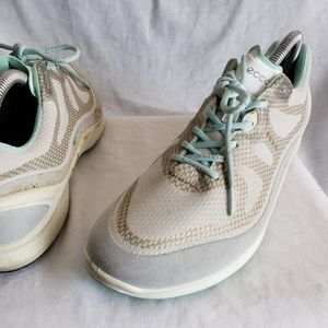 Ecco Biom Fjuel Tie Womens Sz 10 CrossFit Training Athletic Performance Shoes